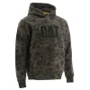 CATERPILLAR Sweatshirt à Capuche Noir Trademark – W10646 garantie de qualité 8