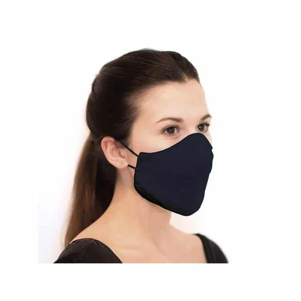 achetez Creyconfe W&W Masque Lavable Microfibre Adulte – Noir 1