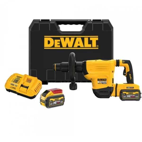 REMISE allant DEWALT Burineur SDS Max XR Flexvolt 54V 3Ah 10.5J – DCH832X2-QW 1