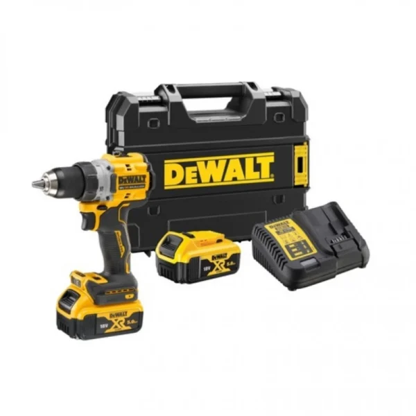Nouveau DEWALT Perceuse Visseuse 18V 5Ah Li-Ion Brushless -DCD800P2T-QW 1