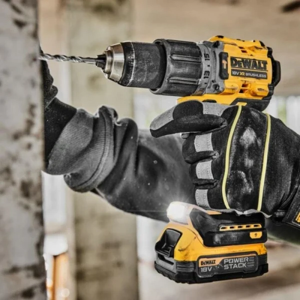 DEWALT Perceuse Visseuse Percu 18V 1.7Ah – Powerstack – DCD805E2T-QW achat 7