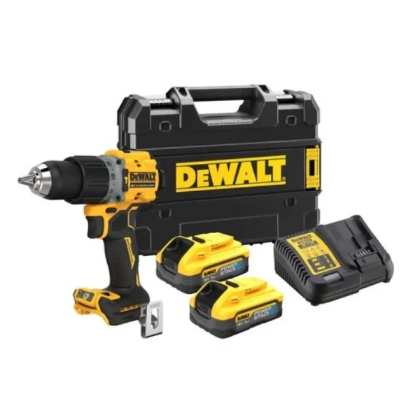 meilleur service DEWALT Perceuse Visseuse Percu POWERSTACK 18V 5Ah – DCD805H2T-QW 1