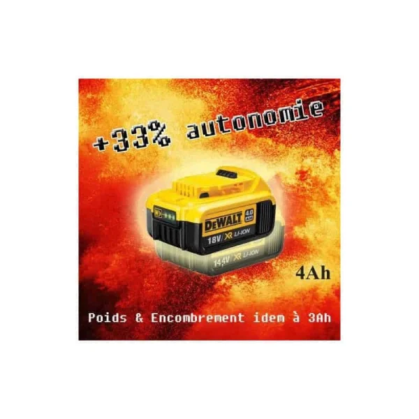 garantis authentique DEWALT Perceuse Visseuse Sans Fil XR 18V – DCD790M2 5