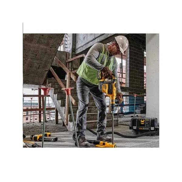 DEWALT Perfo Burineur SDS-Max 10.5J Flexvolt 54V Solo – DCH614N soldes pas cher 3