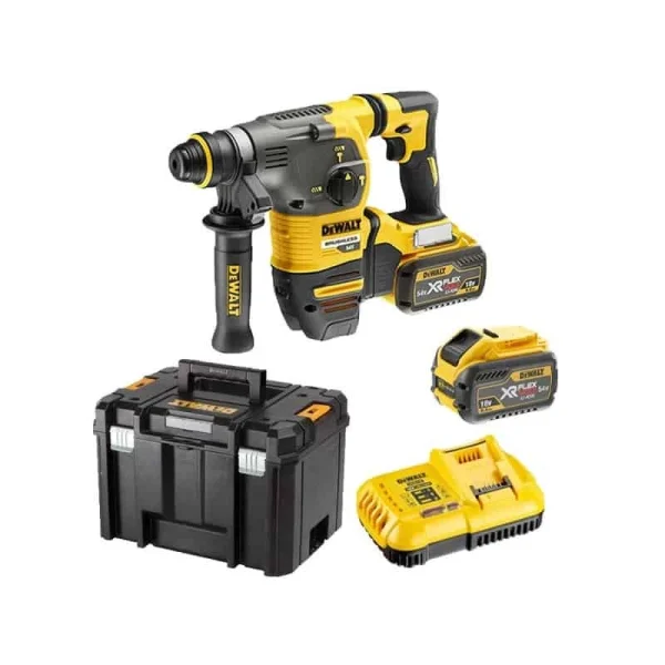 garantis authentique DEWALT Perforateur Burineur SDS-Plus 18/54V FLEXVOLT 9Ah – DCH333X2 6