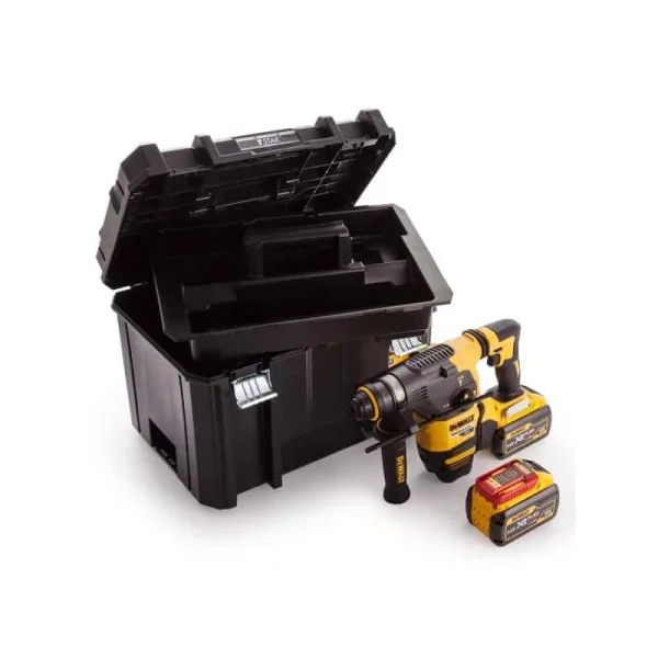 garantis authentique DEWALT Perforateur Burineur SDS-Plus 18/54V FLEXVOLT 9Ah – DCH333X2 7