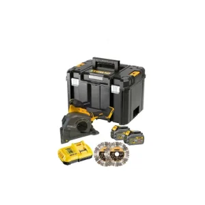 DEWALT Rainureuse à Béton Flexvolt 54V 2Ah – DCG200T2 grande surprise 6