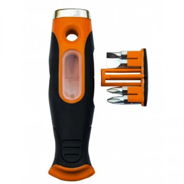 achat pas cher EDMA Couteau à Enduire 12,5cm Avec 4 Embouts De Vissage – 169155 3