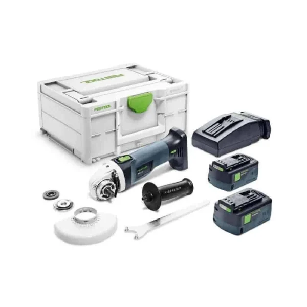 FESTOOL Meuleuses D’angle Sans Fil AGC 18-125 5,2 EBI-Plus – 577241 Distributeur Officiel 1