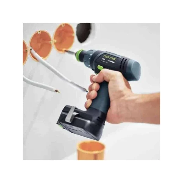 Couleurs variées FESTOOL Perceuse Visseuse 10.8V 2.6Ah TXS 2,6-Set – 576102 4