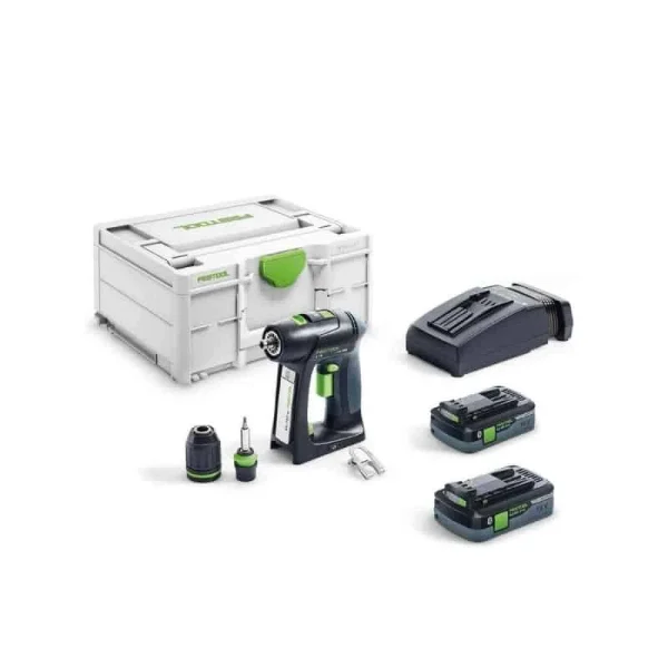 Retour Facile et Gratuit FESTOOL Perceuse Visseuse C18 HPC 4,0 I-Plus – 576435 1