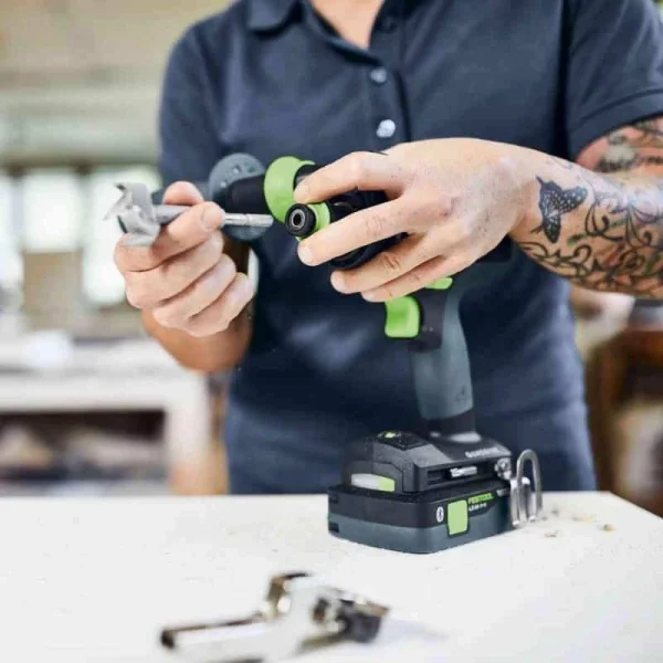 FESTOOL Perceuse Visseuse Percu QUADRIVE TPC 18V 5,2/4 Ah I-Plus – 575605 france 4