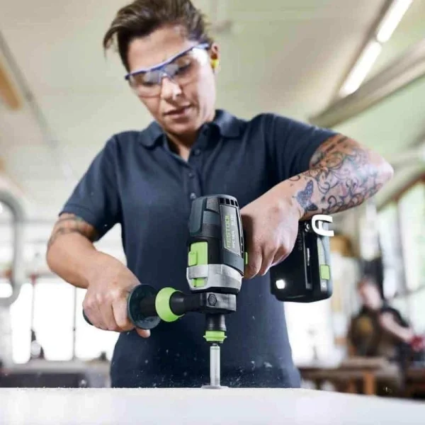 FESTOOL Perceuse Visseuse Percu QUADRIVE TPC 18V 5,2/4 Ah I-Plus – 575605 france 5