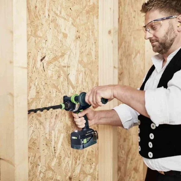 FESTOOL Perceuse Visseuse Percu QUADRIVE TPC 18V 5,2/4 Ah I-Plus – 575605 france 7