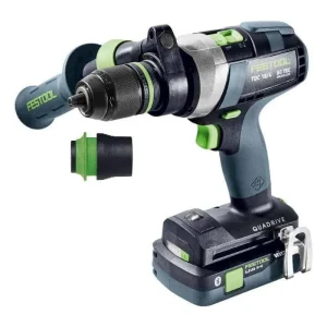 Pas Cher Magasin Soldes FESTOOL Perceuse Visseuse QUADRIVE TDC 18V 5,2/4 Ah I-Plus – 575602 10
