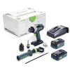 Pas Cher Magasin Soldes FESTOOL Perceuse Visseuse QUADRIVE TDC 18V 5,2/4 Ah I-Plus – 575602 22
