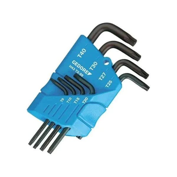 boutique GEDORE Lot De 9 Clés Mâles 6 Pans Coudés Torx – 1531425 1