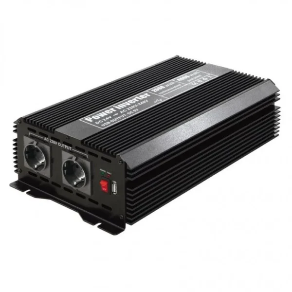 qualité supérieure GYS Convertisseur Mobile 2000W 24V-230V MSW 82000 – 027237 1