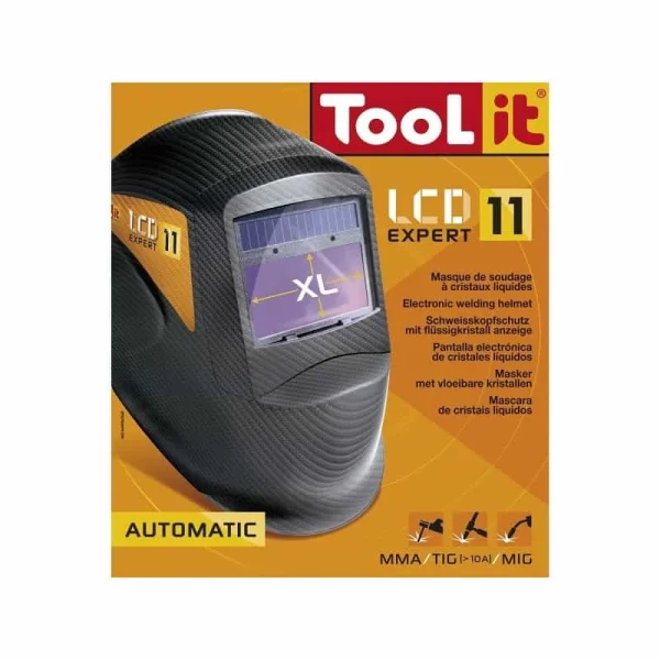 soldes magasin GYS Masque Soudeur LCD EXPERT 11 CARBON – 040755 3