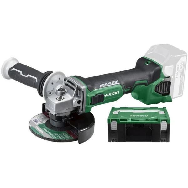 meilleure qualité HIKOKI (HITACHI) HIKOKI Meuleuse Ø125 18V Variateur Solo – G18DBBVLW2Z 1