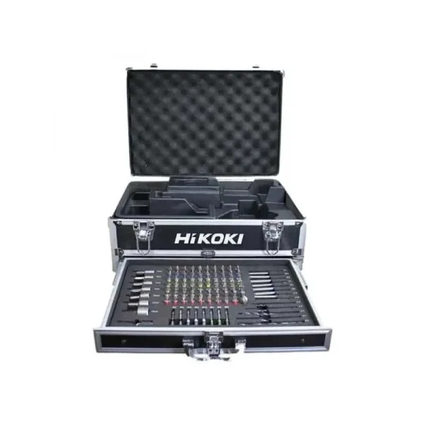 grande surprise HIKOKI (HITACHI) HIKOKI Perceuse Visseuse 18V 5.0 Ah + 100 Acc. – DS18DDWPZ100 5