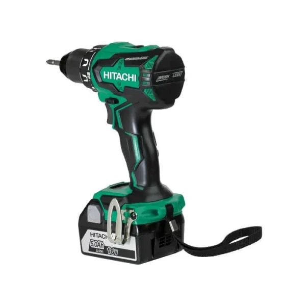 HIKOKI (HITACHI) HITACHI – HIKOKI Perceuse Visseuse 18V 3x5Ah – DS18DBSL5A X3 belle 3