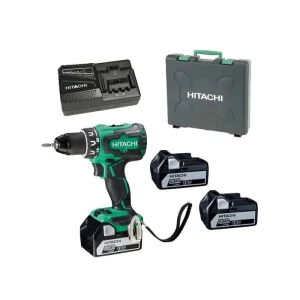 HIKOKI (HITACHI) HITACHI – HIKOKI Perceuse Visseuse 18V 3x5Ah – DS18DBSL5A X3 belle 9