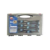 LEMAN Coffret De 6 Ciseaux à Bois Manche Bi-matière – 780.500.06 Protections acheteurs 20