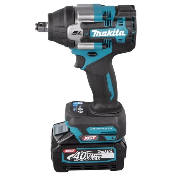 MAKITA Boulonneuse à Choc 1/2” 760nm 40V Max XGT 2x4Ah- TW007GM201 soldes pas cher 3