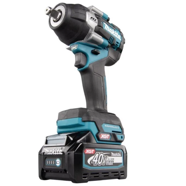 MAKITA Boulonneuse à Choc 1/2” 760nm 40V Max XGT 2x4Ah- TW007GM201 soldes pas cher 6