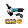 MAKITA Meuleuse 125 Mm 840 W + Coffret + 4 Disques – 9558HNRGK1 pas cher en ligne 17