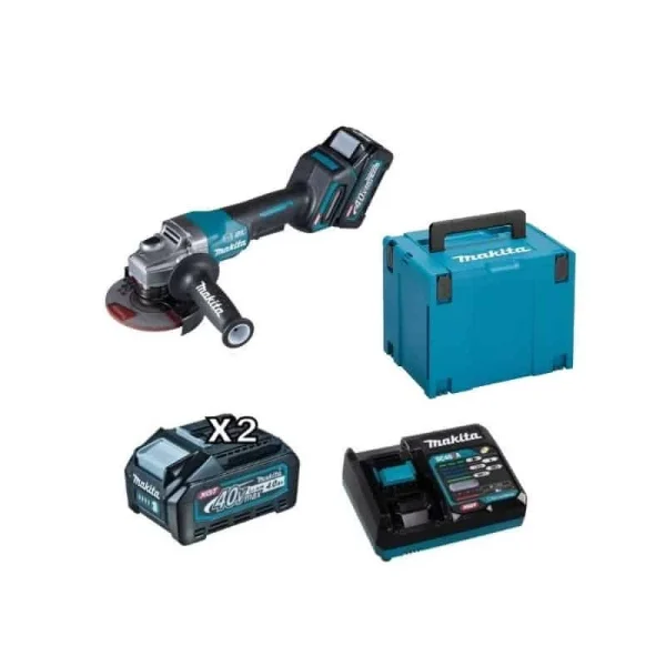SOLDES TOUT À MAKITA Meuleuse 125mm 40V 4Ah XGT – GA013GM201 3