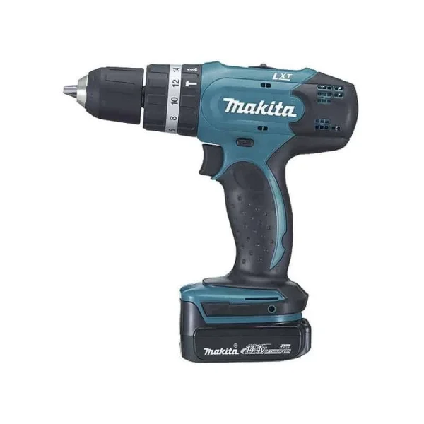 MAKITA Perceuse Visseuse Percussion 14.4V 1.5Ah – DHP343RYJ Retour gratuit en magasin. 1
