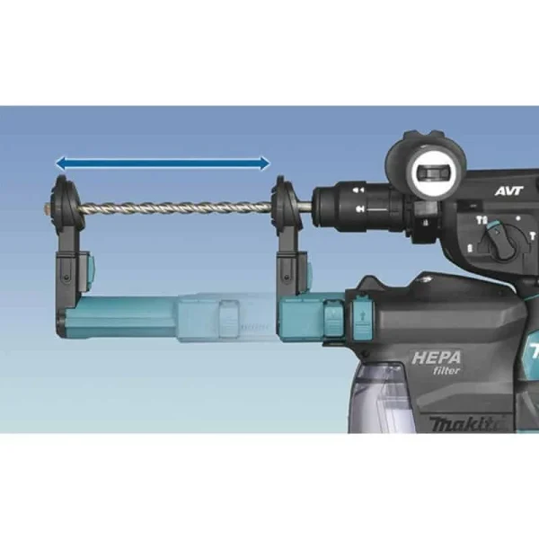 à prix d'occasion MAKITA Perfo Burineur SDS-Plus 40V 4Ah XGT + Aspiration – HR002GM204 4
