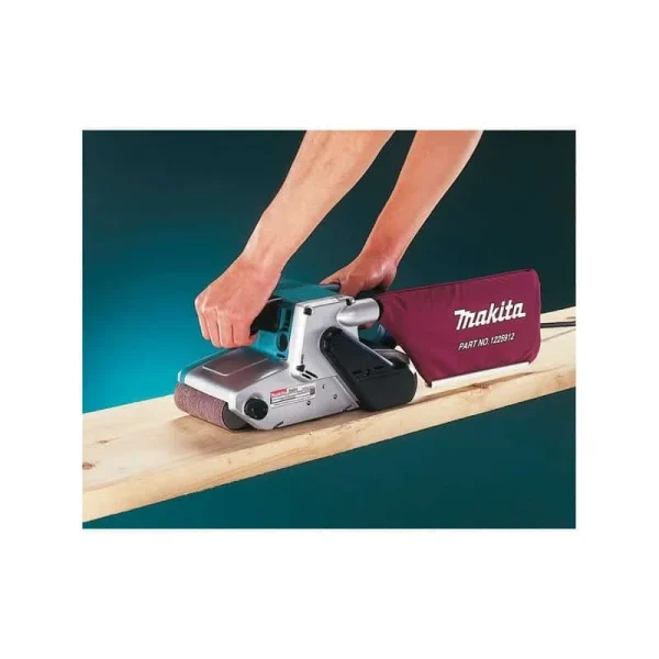 Prestation Et Rapide MAKITA Ponceuse à Bande 1010W 100 X 610mm Coffret – 9404J 3