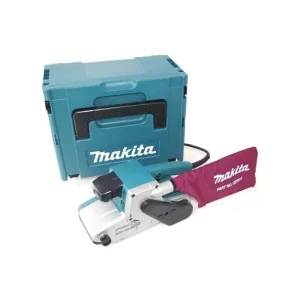 Prestation Et Rapide MAKITA Ponceuse à Bande 1010W 100 X 610mm Coffret – 9404J 9
