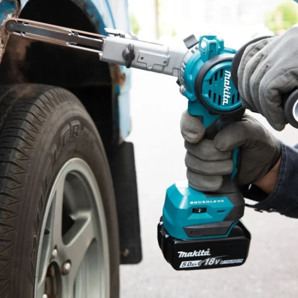 MAKITA Ponceuse à Bande Sans Fil 18V Solo Makpac – DBS180ZJ de garantie authentique 4