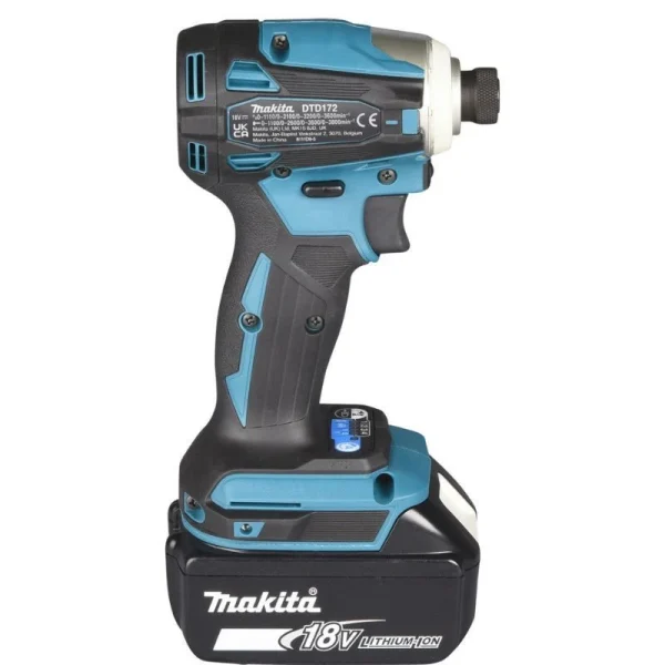 grossiste MAKITA Visseuse à Choc 180nm 18V 2x5Ah – DTD172RTJ 5
