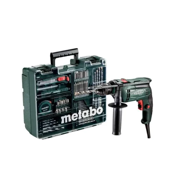 METABO Perceuse à Percussion 650W + 79 Acc. – SBE650 – 600742870 Pas Cher soldes France 1