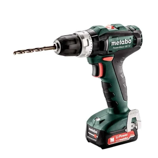 METABO Perceuse Percu 12V 2Ah – PowerMaxx SB 12 – 601076500 ultratendance 1
