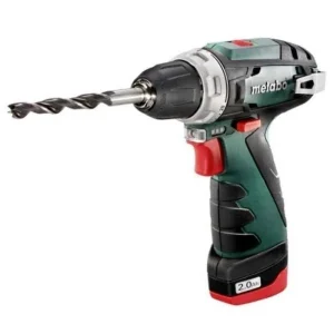 Nouvelle Collection METABO Perceuse Visseuse 12V 2,0Ah PowerMaxx BSBasic – 600080500 6