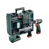 METABO Perceuse Visseuse 10.8V 2Ah +64 Acc. PowerMaxx BS Basic Set – 600080880 meilleur cadeau 16