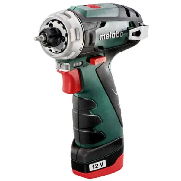 boutique pas cher METABO Perceuse-visseuse 12V 2Ah PowerMaxx BS Basic – 600984500 4