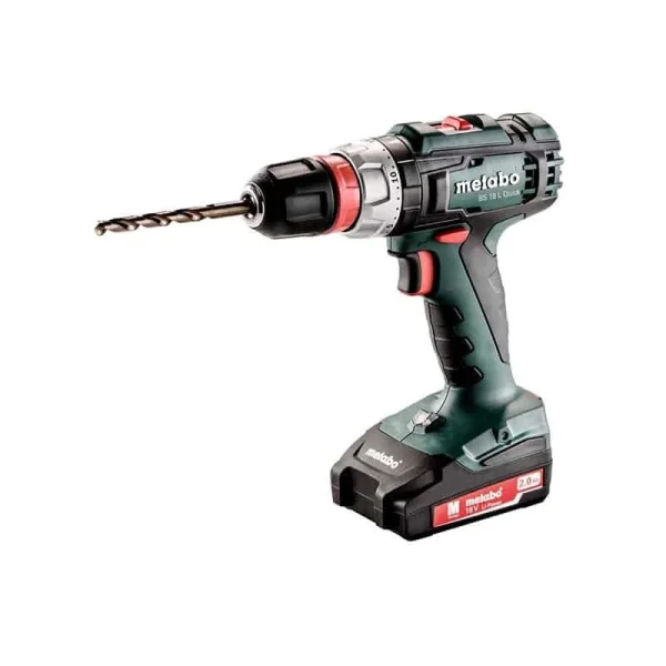 METABO Perceuse Visseuse 18V 2.0Ah +74 Acc. BS18L Quick Set – 602320870 officiel 1