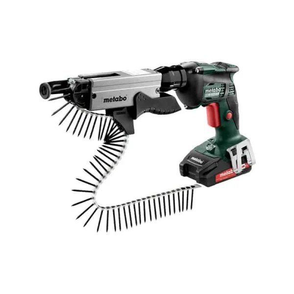 vente pas cher METABO Visseuse Placo 18V 2Ah SE18LTX4000 + Chargeur – 620048510 1