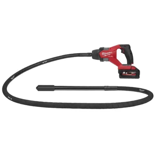 pas cher MILWAUKEE Aiguille Vibrante 18V 5,5 Ah 2,40 M M18 FCVN24-551 – 4933479600 1