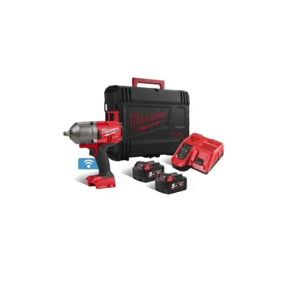 guranteed de qualité MILWAUKEE Boulonneuse à Chocs 1/2″M18 ONEFHIWF12-502X – 4933459727 1