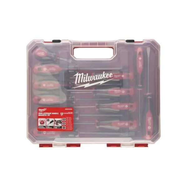 Service Clients Dédié MILWAUKEE Coffret 12 Tournevis – 4932472003 4