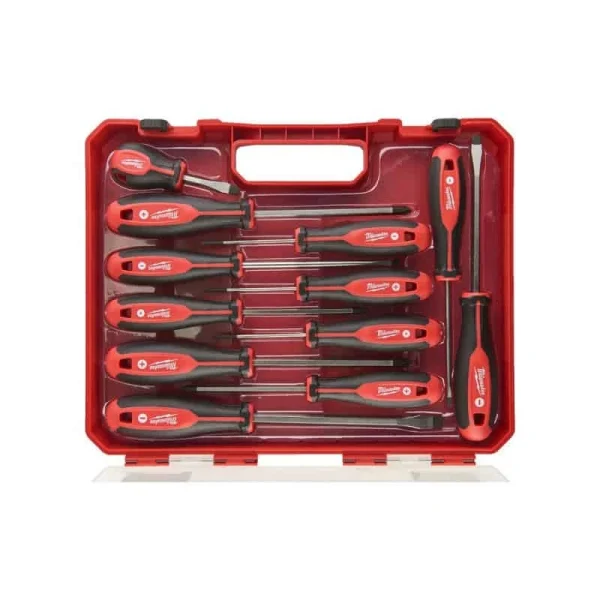Service Clients Dédié MILWAUKEE Coffret 12 Tournevis – 4932472003 1