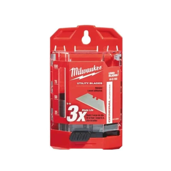 MILWAUKEE Distributeur Lames Trapèze (X50) – 48221950 SOLDES TOUT À 3
